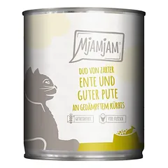 MjAMjAM Duo, drėgnas maistas katėms 6 x 800 g — 3 nuotrauka