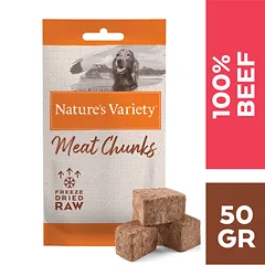 Nature’s Variety Meat Chunks (jautiena) 50 g — 2 nuotrauka