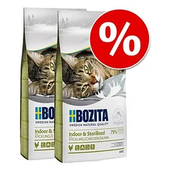 Bozita sausas maistas katėms, ekonominė pakuotė, didelė pakuotė 2 x 10 kg