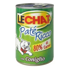 LeChat Adult Pate Ricco with Rabbit 400 g