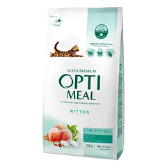 OPTIMEAL™ sausas pašaras kačiukams su vištiena