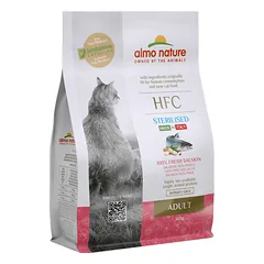 Almo Nature HFC Adult Cat Salmon Recipe sausas maistas suaugusioms katėms su lašiša, 300 g