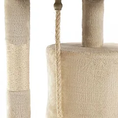 Lionto draskyklė katėms, 112 cm, smėlio spalvos — 3 nuotrauka