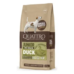 Quattro Small Breed Junior sausas pašaras su antiena mažų veislių šunims