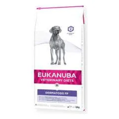 Eukanuba Veterinary Diets Dermatosis FP sausas maistas šunims, kenčiantiems nuo uždegiminių odos būklų, 12 kg