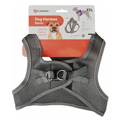 Flamingo HARNESS BENTO GREY XXL 56-62CM — 2 nuotrauka