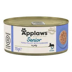 Applaws Senior konservai su tunu ir sardinėmis katėms - Pet24
