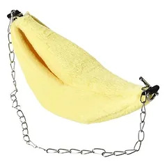 Duvo+ Bananenhaus aus Plüsch gelb