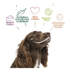 Yarrah Bio Vega su ekologiškomis erškėtuogėmis, drėgnas maistas šunims 12 x 150 g, 100 - 199 g — 2 nuotrauka