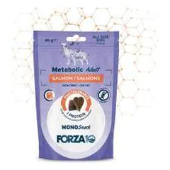 Forza 10 Mono Snack Metabolic Adult skanėstai šunims su lašiša, 80 g