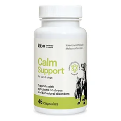 LAB-V Calm Support - streso ir elgesio sutrikimų simptomų palaikymas 45 kapsulės