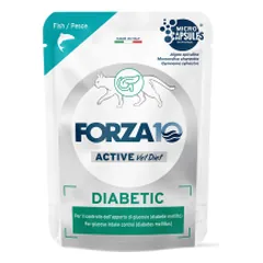 Forza 10 Diabetic drėgnas maistas diabetu sergančioms katėms 80 g