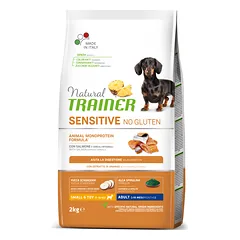 Natural Trainer Sensitive Mini Adult Salmon (lašiša) sausas pašaras šunims 2kg