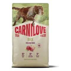 CARNILOVE TRUE FRESH Dog Duck sausas pašaras šunims 4kg. – 12kg.