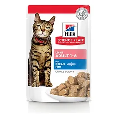 Hill's Science Plan Adult Light drėgnas maistas katėms — 2 nuotrauka