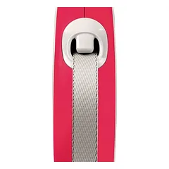 flexi New Comfort juostinis pavadėlis L, raudonas, 8 m, <50 kg, Papildomas priedas: Multibox, juoda — 4 nuotrauka