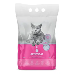 ARISTOCAT silikoninis kačių kraikas PREMIUM bekvapis 16x3,8l