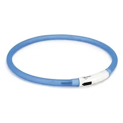 Beeztees Hundehalsband Safety Gear Dogini USB blau