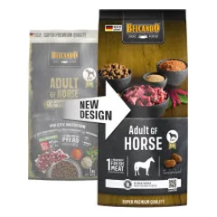 Belcando Adult Grain Free Horse begrūdis sausas pašaras su arkliena šunims