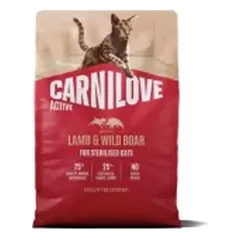 CARNILOVE CAT Active Lamb & Wild Boar STERILISED