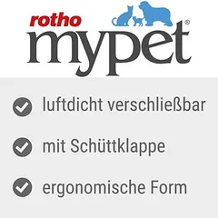Rotho MyPet Flo pašaro talpykla, 4,1 l — 2 nuotrauka