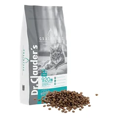 Dr.Clauder's high premium adult grainfree sausas begrūdis maistas suaugusioms katėms 10 kg