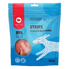MACED minkšti vištos krūtinėlės skanėstai 500 g