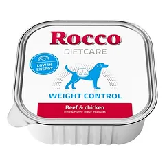 Rocco Diet Care Weight Control su jautiena ir vištiena, drėgnas maistas šunims, lėkštelė 150g — 2 nuotrauka
