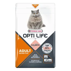 VERSELE-LAGA Opti Life Cat Adult Sensitive Salmon 2.5 kg jautrioms suaugusioms katėms