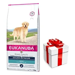 EUKANUBA Adult Golden Retriever 12kg + STAIGMENA ŠUNIUI