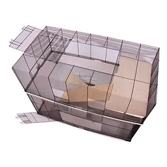 skyline narvas žiurkėms Sky Rat 100, L 100 x B 56 x H 86 cm — 2 nuotrauka