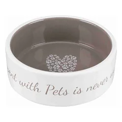 TRIXIE  Pet's Home Dubenėlis, keramika, 0.3 l, ø 12 cm, cream-smėlio