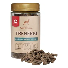 MACED traukinukai su triušiena, obuoliais ir burokėliais 150g
