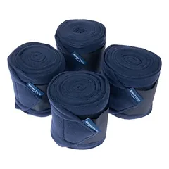 Nomad Tales Pferdebandagen aus Fleece, marineblau