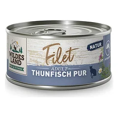 WILDES LAND Filet konservai katėms su tuno filė 80 g nuotrauka