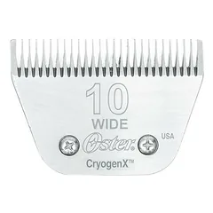 Oster Cryogen - X Wide - platus peilis, 2,4mm / nr 10 — 1 nuotrauka