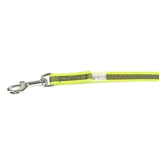 Julius K9 Color & Supergrip Pavadėlis Su Rankena Neoninis - šuns pavadėlis, neslystantis, neoninė geltona, Gray / 120cm/14mm — 2 nuotrauka