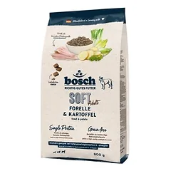 Bosch HPC Soft Adult su upėtakiu ir bulvėmis, sausas maistas šunims