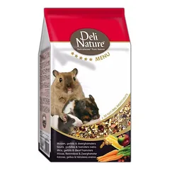 Deli Nature Menu pašaras smulkiems graužikams (pelėms, smiltpelėms) 750g