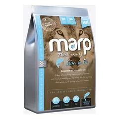 Slim&amp;Fit – Marp Variety – Super Premium pašaras šunims su žuvimi ir ryžiais