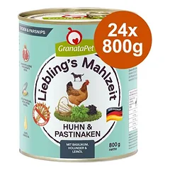 Sparpaket GranataPet Liebling's Mahlzeit 24 x 800 g