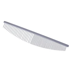 Tritra Didelis Pusmėnulio Formos Šukos - profesionalios šukos su 50:50 tarpais, pusmėnulio forma, 19cm — 2 nuotrauka