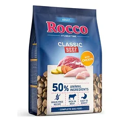 Rocco Adult Classic su jautiena ir vištiena, sausas maistas šunims, > 10 kg — 5 nuotrauka