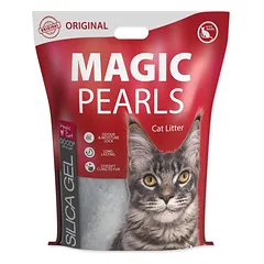 Magic Cat Magic Pearls Original silikoninės smiltys katės tualetui, 16 l