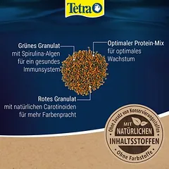 TetraCichlid Granules lesalas žuvims, 500 ml — 4 nuotrauka
