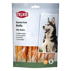 Trixie Denta Fun skanėstai šunims, kramtomi antienos suktinukai, 30 vnt, 240 g