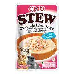 Inaba Cat Ciao Stew drėgnas maistas katėms 12x40 g, Chicken Recipe — 3 nuotrauka