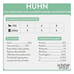 Schesir Special Light drėgnas maistas katėms 12 x 70 g, < 79 g — 4 nuotrauka