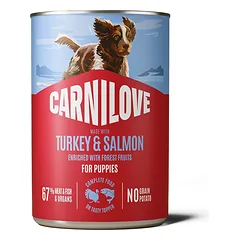Carnilove Puppy Turkey & Salmon paštetas šuniukams