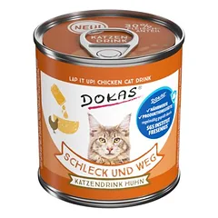 Dokas Schleck und Weg Katzendrink mit Huhn